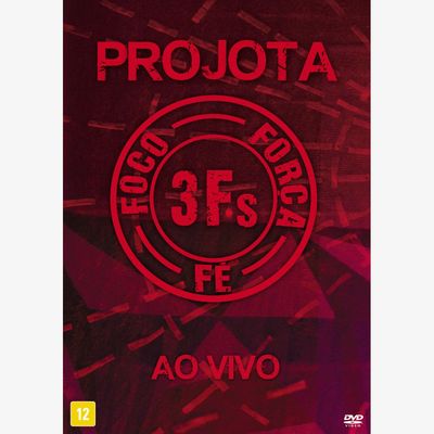 DVD Projota - 3Fs Ao Vivo
