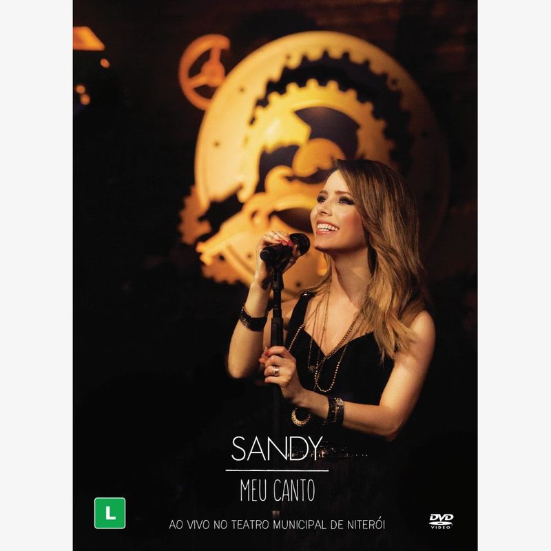 DVD: Sandy - Meu Canto (Ao Vivo no Teatro Municipal de