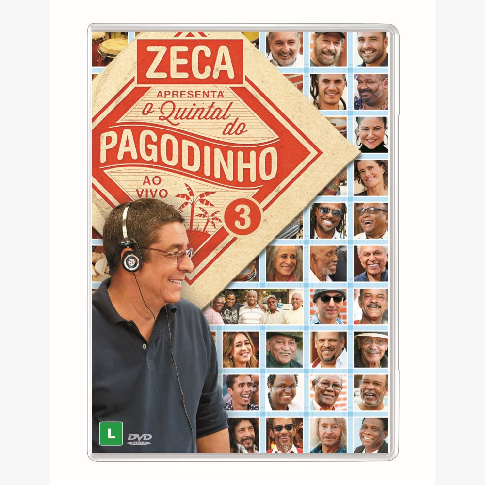 DVD Zeca Pagodinho - Apresenta O Quintal Do Pagodinho 3 Ao