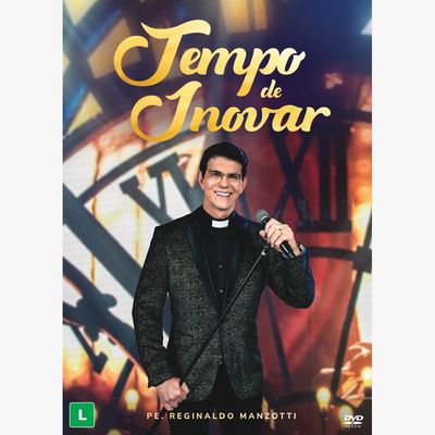 DVD Padre Reginaldo Manzotti - Tempo de Inovar ao vivo