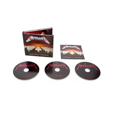 CD Triplo Metallica - Master Of Puppets Expanded Edition - Importado