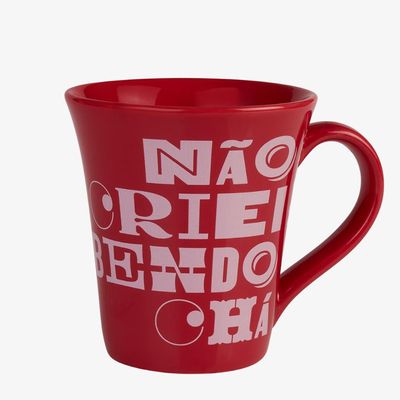 Caneca Zeca Pagodinho Amigo Eu Não Criei Bebendo Chá