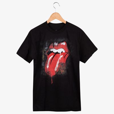 Camiseta Rolling Stones Stencil Tee