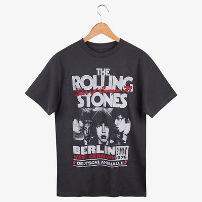 Camiseta Rolling Stones Tour of Europe 76