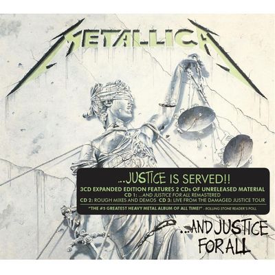 CD Triplo Metallica - And Justice for All (Remastered/Expanded Edition) - Importado