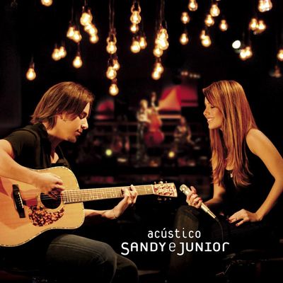 Vinil Duplo Sandy e Junior - Acústico (2LP marrom)