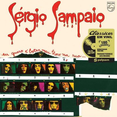 Vinil Sérgio Sampaio - Eu Quero É Botar Meu Bloco na Rua