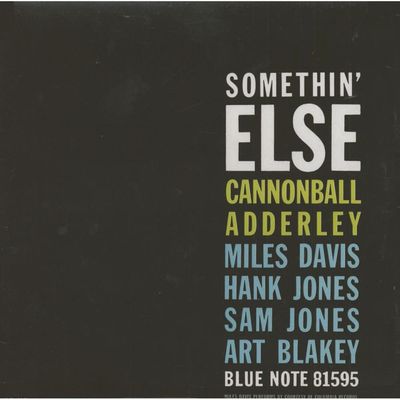 Vinil Cannonball Adderley - Somethin' Else - Importado