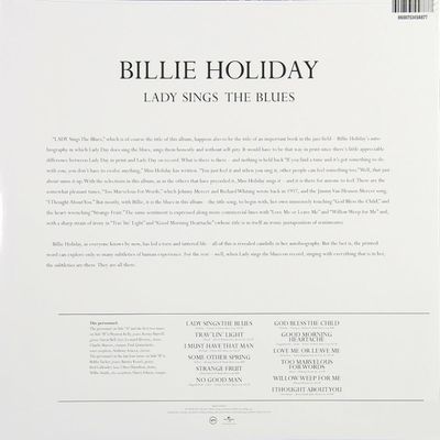 VINIL Billie Holiday - Lady Sings The Blues - Importado