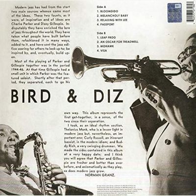 Vinil Charlie Parker - Bird & Diz - Importado