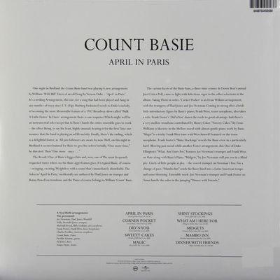 VINIL Count Basie And His Orchestra - April In Paris - Importado