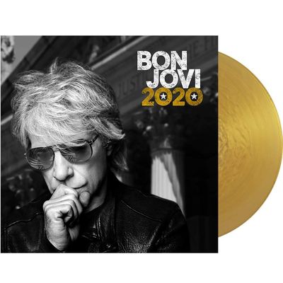 Vinil Duplo Bon Jovi - 2020 - 2LP Gold Colored Vinyl - Importado