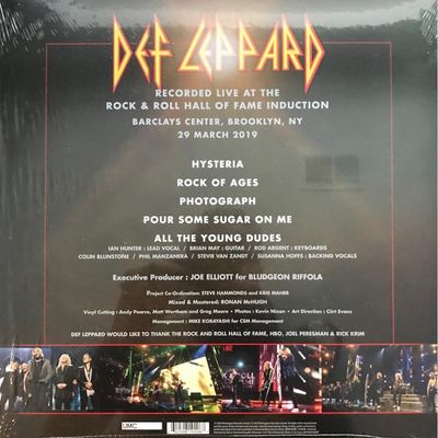 Vinil Def Leppard - Rock 'N' Roll Hall Of Fame - Importado