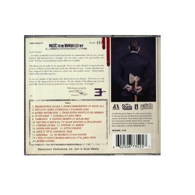 CD Eminem - Music To Be Murdered By (Clean) - Importado