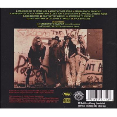 CD Poison - Flesh & Blood - Importado