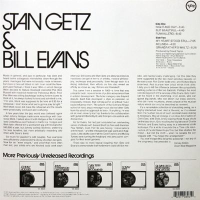 Vinil Stan Getz & Bill Evans - Stan Getz & Bill Evans (Previously Unreleased Rec) - Importado
