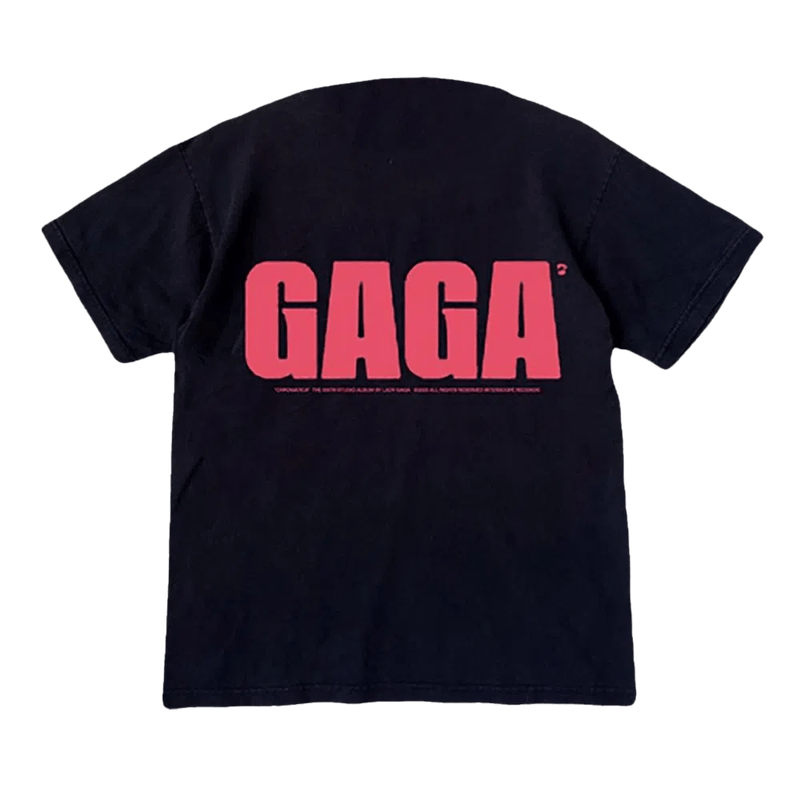 Camiseta-Lady-Gaga---Chromatica---Cover---Costas