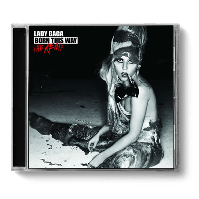 CD Lady Gaga - Born This Way - The Remix