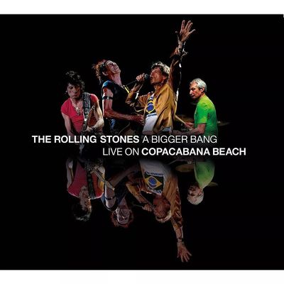 CD Duplo + DVD The Rolling Stones - A Bigger Bang Live On Copacabana Beach
