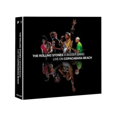 CD Duplo + DVD The Rolling Stones - A Bigger Bang Live On Copacabana Beach