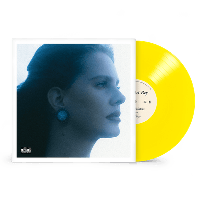 VINIL DUPLO LANA DEL REY - BLUE BANISTERS (AMARELO TRANSPARENTE) - IMPORTADO