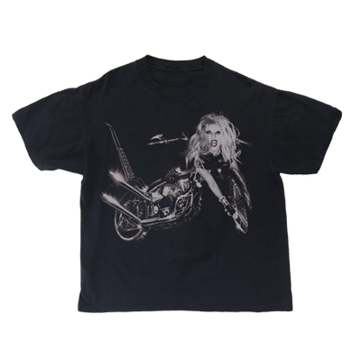 Camiseta Lady Gaga - Born This Way The Tenth Anniversary - Motorcycle T-Shirt I