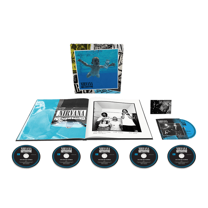 BOX-Nirvana---Nevermind-30th--5CDs-