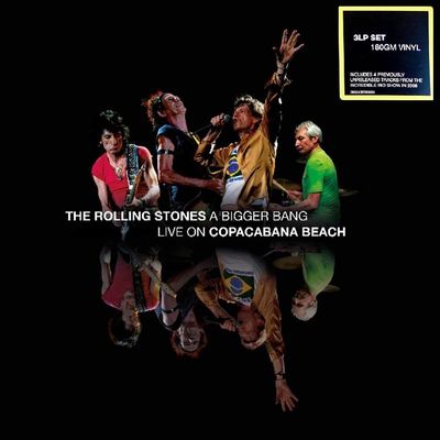 Vinil Triplo The Rolling Stones - A BIGGER BANG Live At Copacabana Beach 2006 (Black Version)