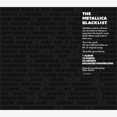 BOX Metallica - The Metallica Blacklist 4CDs