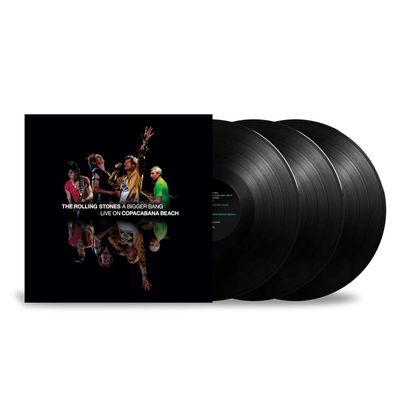 Vinil Triplo The Rolling Stones - A BIGGER BANG Live At Copacabana Beach 2006 (Black Version)