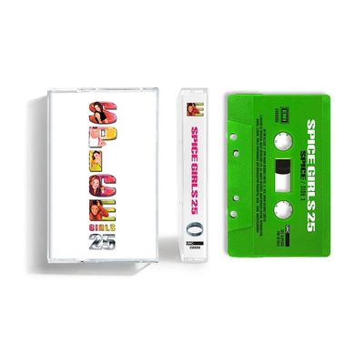 Cassete Spice Girls - Spice 25th Anniversary (Scary Green CS) - Importado