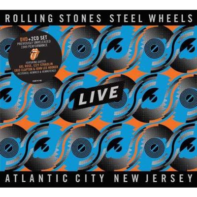 CD Duplo + DVD The Rolling Stones - Steel Wheels Live (Intl Version/3 Disc Set 2CD+DVD) - Importado