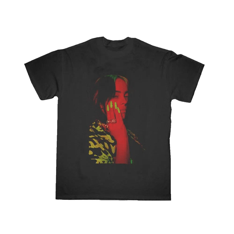 Billie-Eilish-Camiseta-Red-Photo