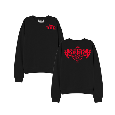 Moletom RBD - RBD RED LOGO - Preto