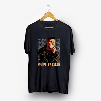 Camiseta Felipe Araújo - Foto Felipe Araújo - Desenho