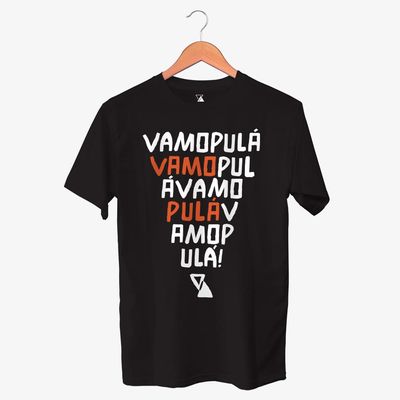 Camiseta Sandy e Junior Vamo Pulá