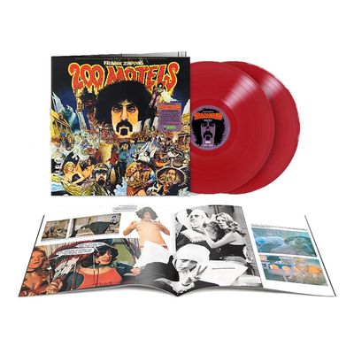 Vinil Duplo Frank Zappa - 200 Motels - Original Motion Picture - 50th Anniversary (Red Vinyl) - Importado