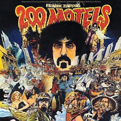 Vinil Duplo Frank Zappa - 200 Motels - Original Motion Picture - 50th Anniversary (Black Vinyl) - Importado