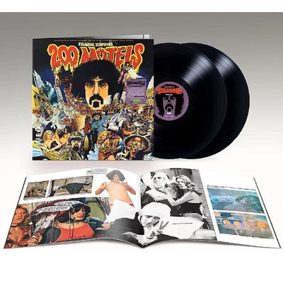 Vinil Duplo Frank Zappa - 200 Motels - Original Motion Picture - 50th Anniversary (Black Vinyl) - Importado