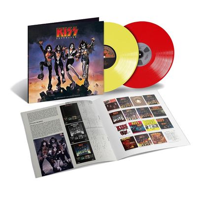 Vinil Duplo Kiss - Destroyer 45 (2LP - Yellow and Red Limited Edition) - Importado