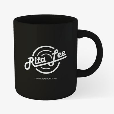 Caneca Rita Lee - Esse tal de Roque Enrow - Preta