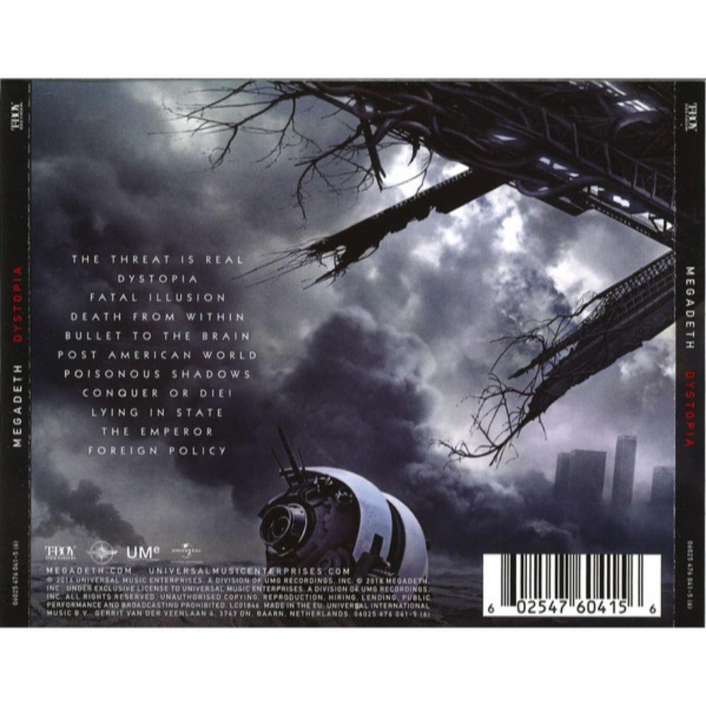 CD Megadeth - Dystopia - Importado | Universal Music Store