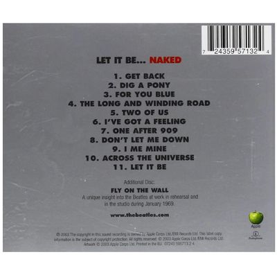 CD Duplo The Beatles - Let It Be...Naked (Standard Release/2CD) - Importado