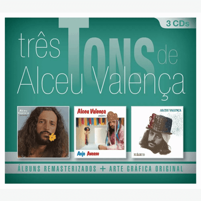 CD Alceu Valença - Coleção Três Tons Alceu Valença - Box Triplo