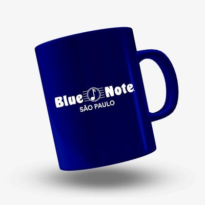 Caneca Vários Artistas - Blue Note São Paulo - Azul