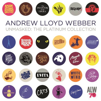 CD Duplo Andrew Lloyd Webber - Unmasked: The Platinum Collection - 2CD Version / ROW