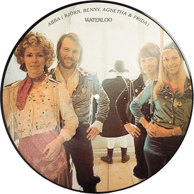 Vinil Abba - Waterloo (Picture Vinyl - Edição limitada) - Importado