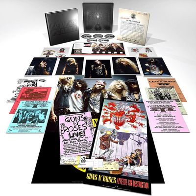 Box Guns N' Roses - Appetite For Destruction (4CDs+1Blu-ray)- Importado