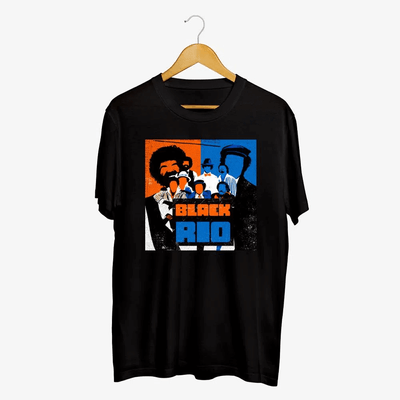 Camiseta Banda Black Rio - Banda - Preta