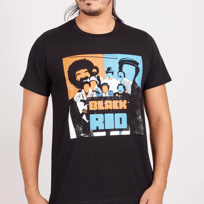 Camiseta Banda Black Rio - Banda - Preta
